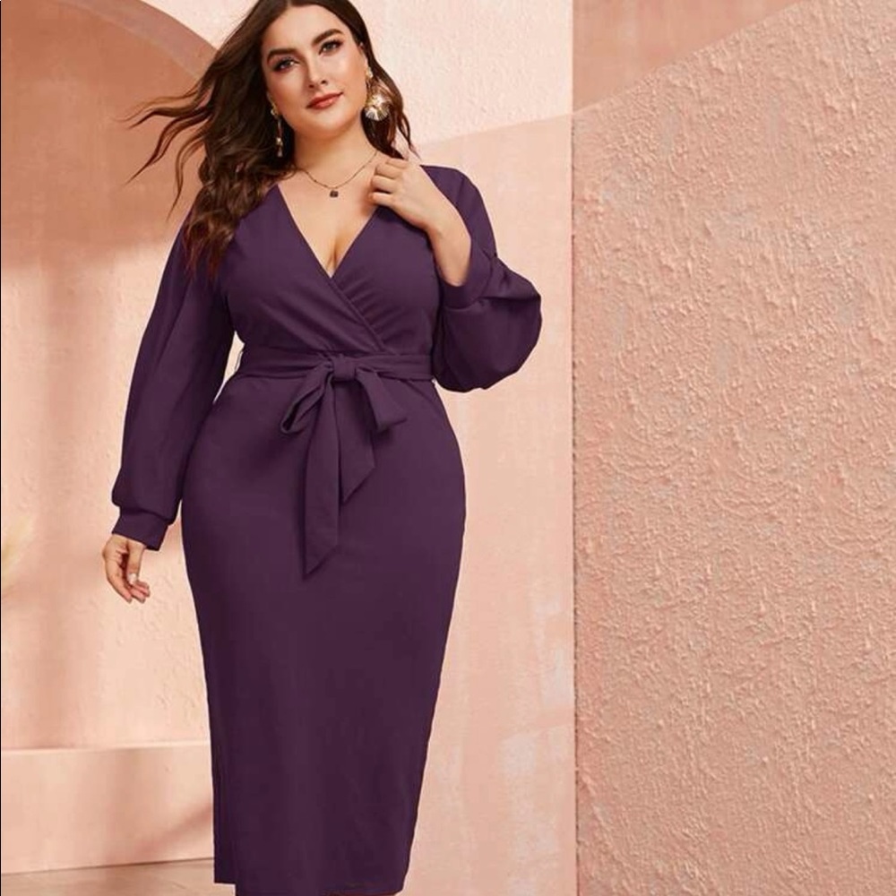 Brand New SHEIN Eggplant dress